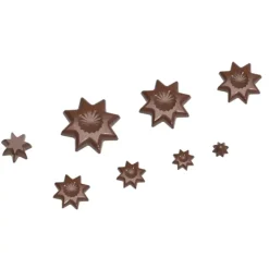 Clearance CHOCOLATE WORLD Moule Chocolat Assortiment d'Étoiles Empilables (x8)