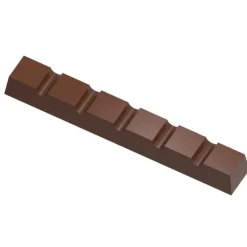 Best CHOCOLATE WORLD Moule Chocolat Barre 6 Carrés (x10)
