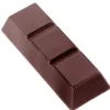 CHOCOLATE WORLD Moule Chocolat Barre 3 Carrés (x15)