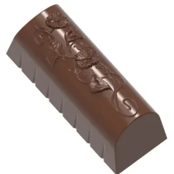 New CHOCOLATE WORLD Moule Chocolat Bûchette Fleurie (x21)