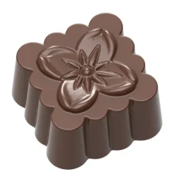 Hot CHOCOLATE WORLD Moule Chocolat Bonbon Fleur Jeffery Koo (x24)