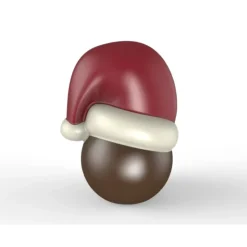 Outlet POP CHOCOLAT Moule Chocolat Boules de Noël Ø55x90 mm (x4) Chocolat Form