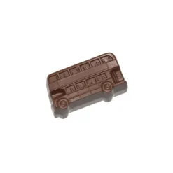 New CHOCOLATE WORLD Moule Chocolat Bus Londonien British Collection 39 mm (x24)