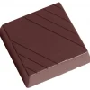 Outlet CHOCOLATE WORLD Moule Chocolat Carré Ligné 4,1 cm (x15)