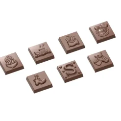 Sale CHOCOLATE WORLD Moule Chocolat Carré Motifs Noël (x21)
