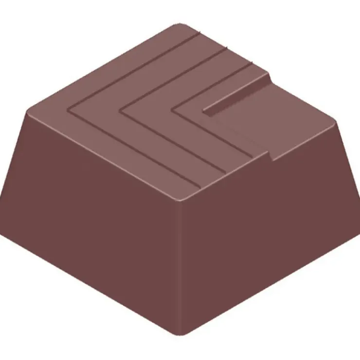 Sale CHOCOLATE WORLD Moule Chocolat Carré Strié (x21)
