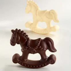Clearance PAVONI Moule Chocolat Cheval à Bascule 17,5 x 5,5 cm x H 15,5 cm (x2)