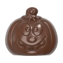 Best CHOCOLATE WORLD Moule Chocolat Citrouille Halloween 5,6 x 5,2 cm (x8)