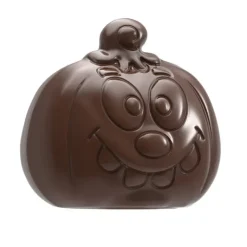 Best CHOCOLATE WORLD Moule Chocolat Citrouille Halloween 5,6 x 5,2 cm (x8)