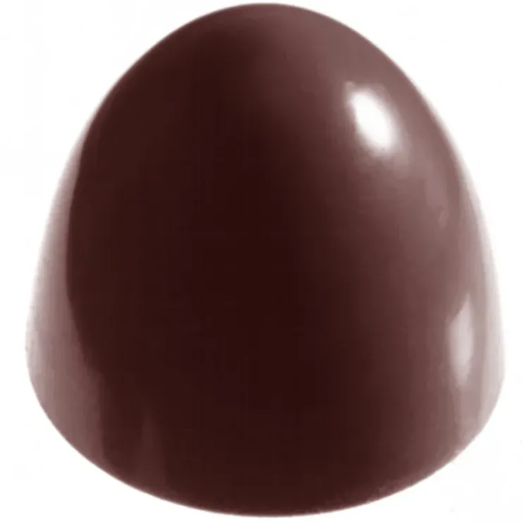CHOCOLATE WORLD Moule Chocolat Dôme Ovale (x28)