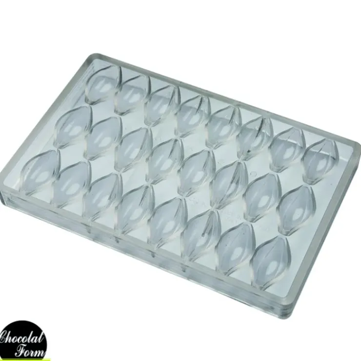 Clearance Chocolat Form Moule Chocolat Fève Cacao 47,5 mm (x24)