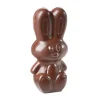CHOCOLATE WORLD Moule Chocolat Lapin Assis 9,9 cm (x4)