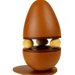 New PAVONI Moule Chocolat Oeuf Deck 13,5 x 10 cm x H 16,5 cm (x2)