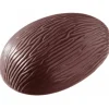 CHOCOLATE WORLD Moule Chocolat Oeuf Rayé 87 mm (x6)