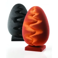 Hot PAVONI Moule Chocolat Oeuf Senna Ø 14 x H 21,5 cm (x2)