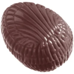 Best CHOCOLATE WORLD Moule Chocolat Oeuf Strié 3.3 cm (x32)