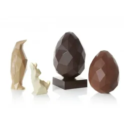BARRY Moule Chocolat Ours Origami 18 cm