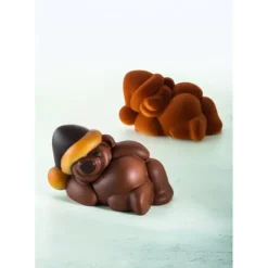 Discount PAVONI Moule Chocolat Ourson Teddy 18,5 x 11 cm x H 10,6 cm (x2)