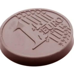 Outlet CHOCOLATE WORLD Moule Chocolat Pièce 1 Euro Ø 35 mm (x21)