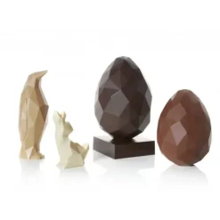 Online BARRY Moule Chocolat Pingouin Origami 18 cm (x2)