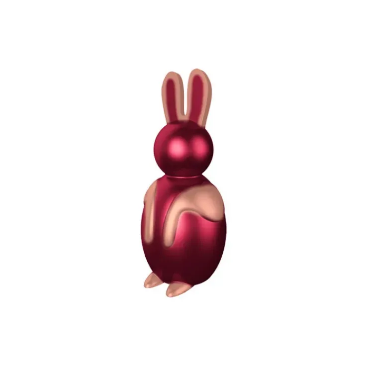 Clearance POP CHOCOLAT Moule Chocolat Poussin et Lapin de Pâques (x4)