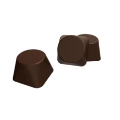 New POP CHOCOLAT Moule Chocolat Praline Quadricone 27 mm (x28)