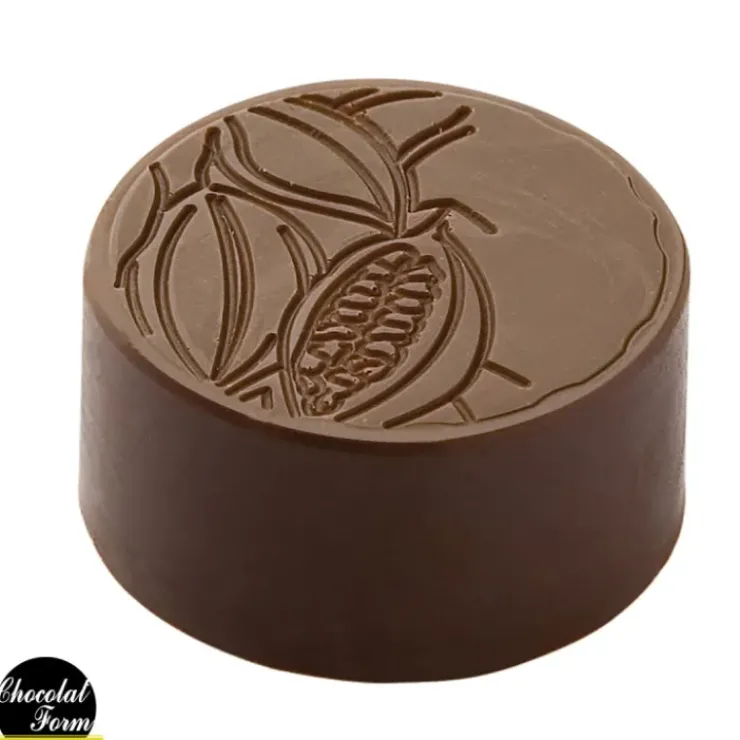 Outlet Chocolat Form Moule Chocolat Praline Ronde Fève 2,8 x 1,3 cm (x24)