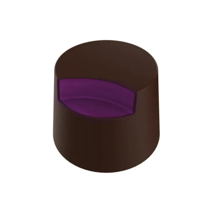 Clearance POP CHOCOLAT Moule Chocolat Pralines Cylindres Coupés Ø 27 mm (x28)