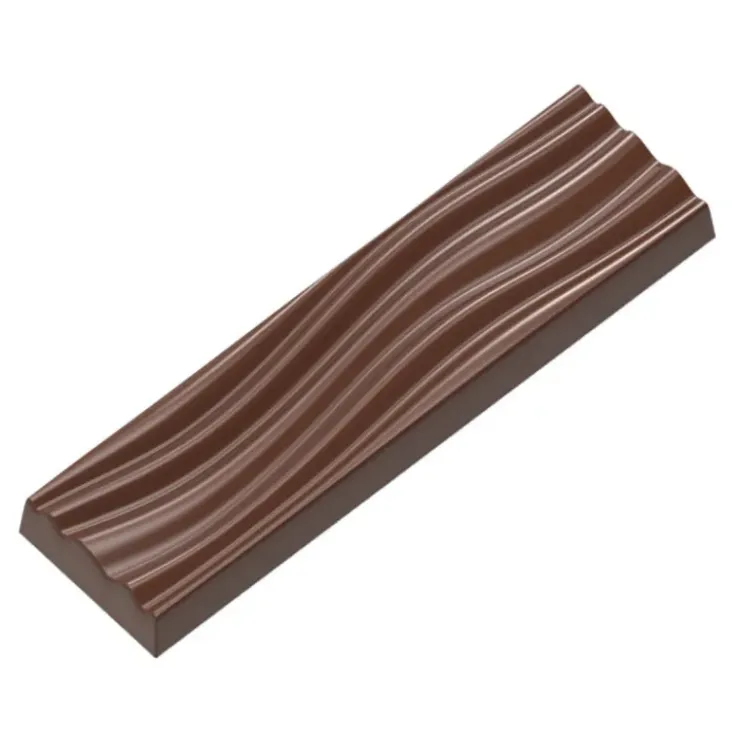 Online Chocolat Form Moule Chocolat Rectangle Ondulation (x7)