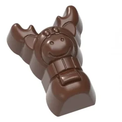 Outlet CHOCOLATE WORLD Moule Chocolat Renne Rudolph 3,9 cm (x18)