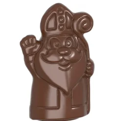 New CHOCOLATE WORLD Moule Chocolat Saint Nicolas 87,5mm (x4)