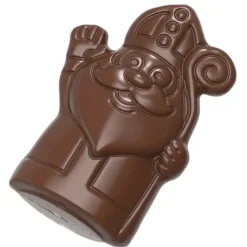 New CHOCOLATE WORLD Moule Chocolat Saint Nicolas 87,5mm (x4)