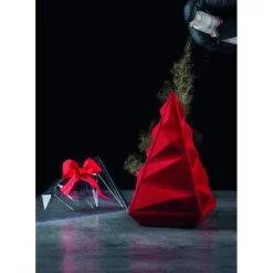 PAVONI Moule Chocolat Sapin de Noël Rocky 12,5 x H 19,5 cm (x2)