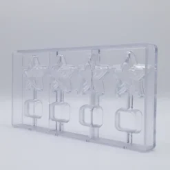 Clearance CHOCOLATE WORLD Moule Chocolat Sucette Étoile (x4)