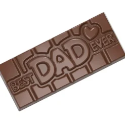 Sale CHOCOLATE WORLD Moule Chocolat Tablette Best Dad Ever (x4)