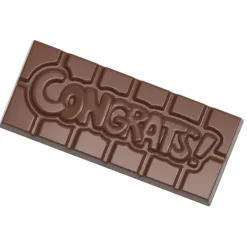 Outlet CHOCOLATE WORLD Moule Chocolat Tablette Congrats (x4)