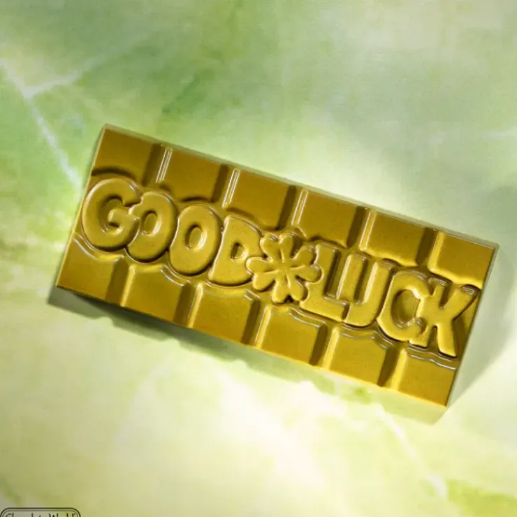 Sale CHOCOLATE WORLD Moule Chocolat Tablette Good Luck (x4)