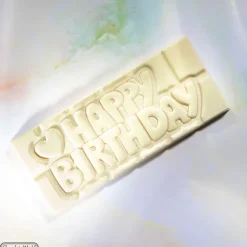 Best CHOCOLATE WORLD Moule Chocolat Tablette Happy Birthday (x4)