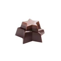 Clearance POP CHOCOLAT Moule Chocolat Étoiles Empilées 36 mm (x24)