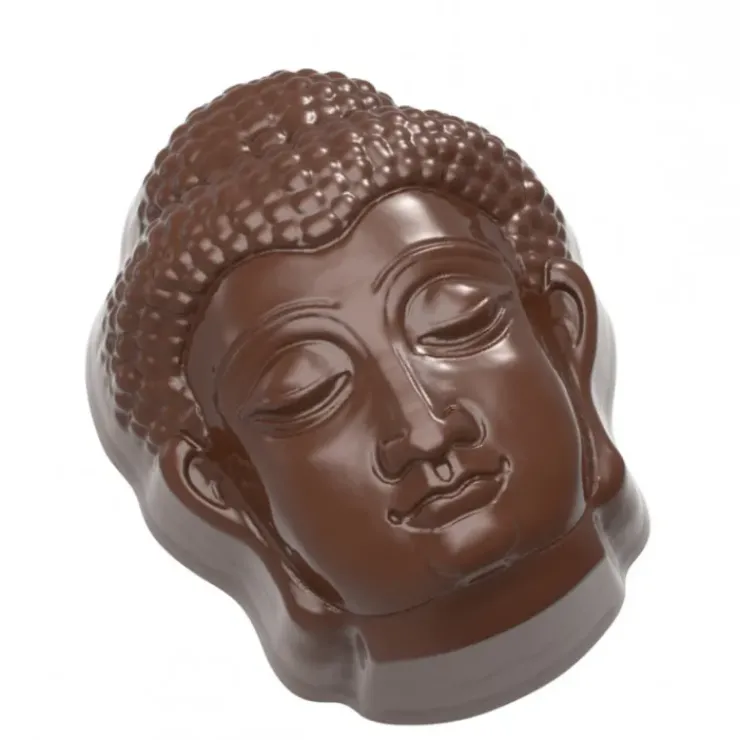 Clearance CHOCOLATE WORLD Moule Chocolat Tête Bouddha (x21)