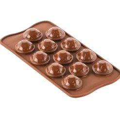 Best SILIKOMART Moule Chocolat Tête de Mort Halloween 12 Empreintes