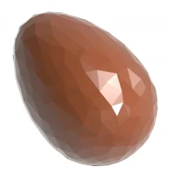 CHOCOLATE WORLD Moule Chocolat Œuf à Facettes 2,9 x 2,1 cm (x35)