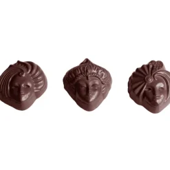 CHOCOLATE WORLD Moule Chocolat Venise Masque 39 mm (x18)