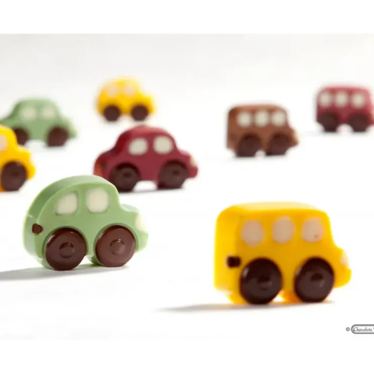 Discount CHOCOLATE WORLD Moule Chocolat Voitures 37,5 mm (x24)