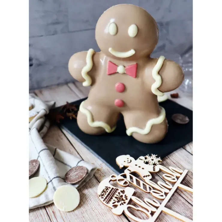 Outlet SCRAPCOOKING Moule 3D Chocolat Bonhomme Pain d'Epices