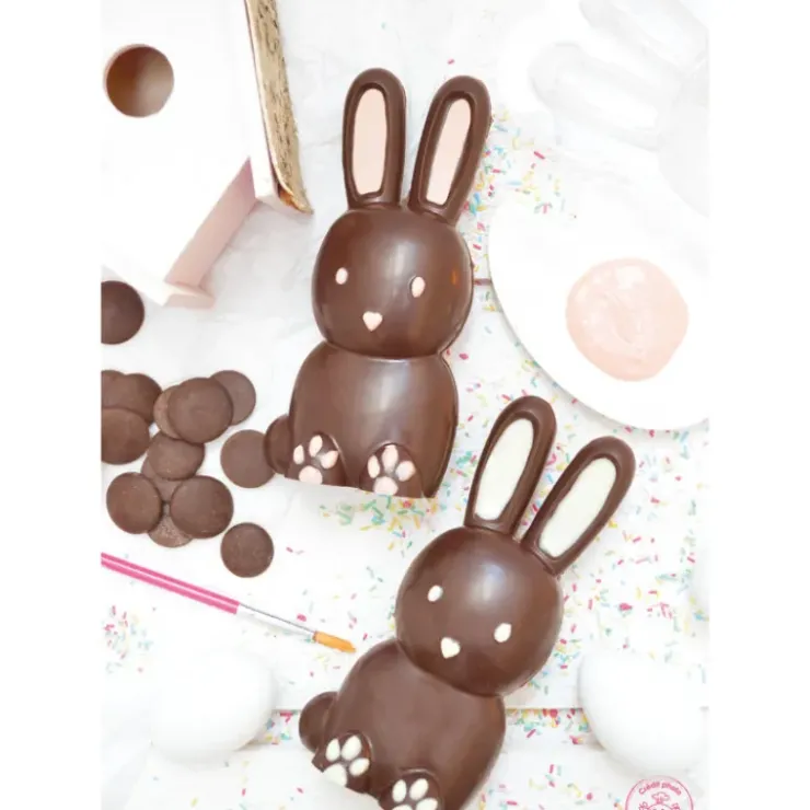 SCRAPCOOKING Moule 3D Chocolat Lapin