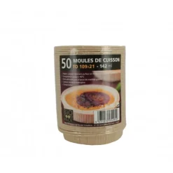 Outlet CUISINEADDICT Moule de cuisson papier 109 mm - 142 ml Bio Food Pack