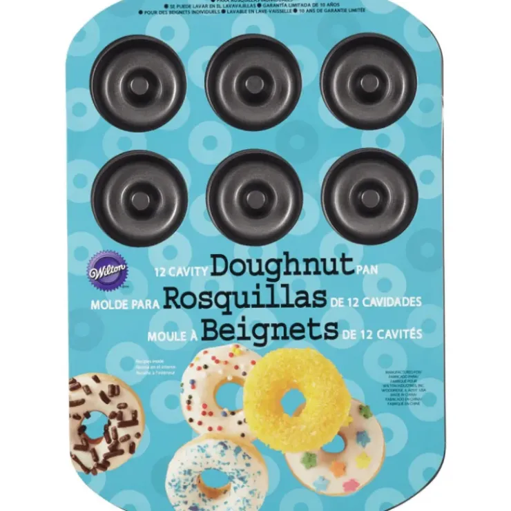 Clearance WILTON Moule Donuts 12 empreintes