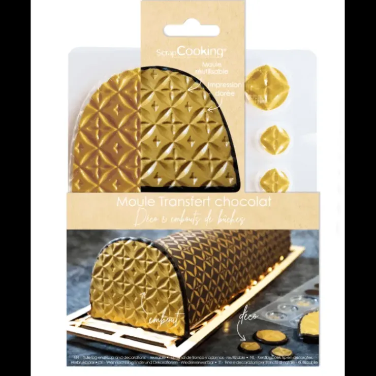 SCRAPCOOKING Moule Embout de Bûche Couture