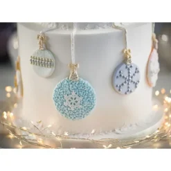 Hot KAREN DAVIES Moule en Silicone 7 Boules de Noël